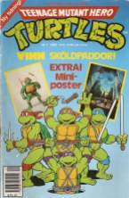 Teenage Mutant Hero Turtles nr 1 1990 *