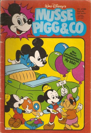 Musse Pigg & Co nr 3 1980
