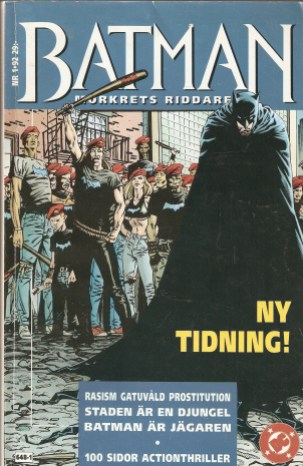 Batman Mörkrets Riddare nr 1 1992 *