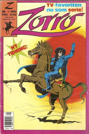 Zorro nr 1 1988 *